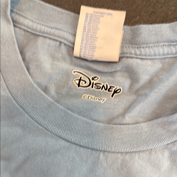 Vintage ORIGINAL Disney Blue Short Sleeve Tee with Minnie and Daisy - Picture 5 of 8